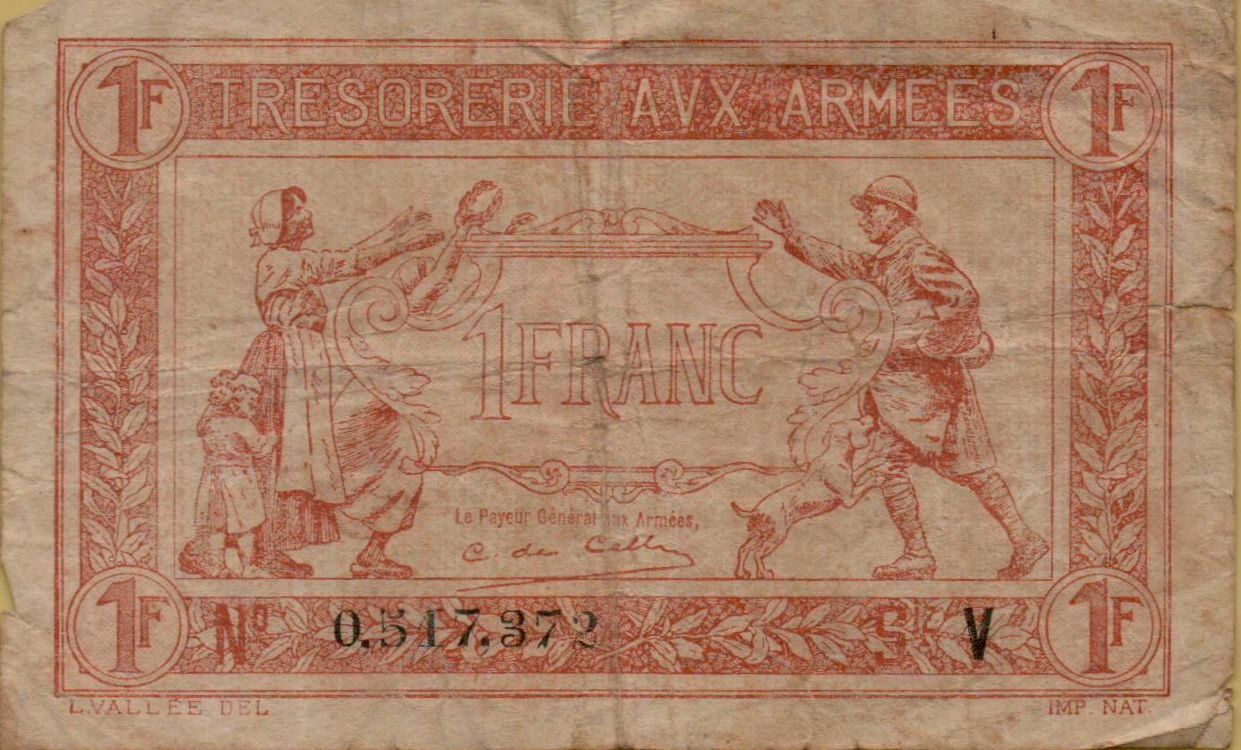 France 1 1919 VF P-M5